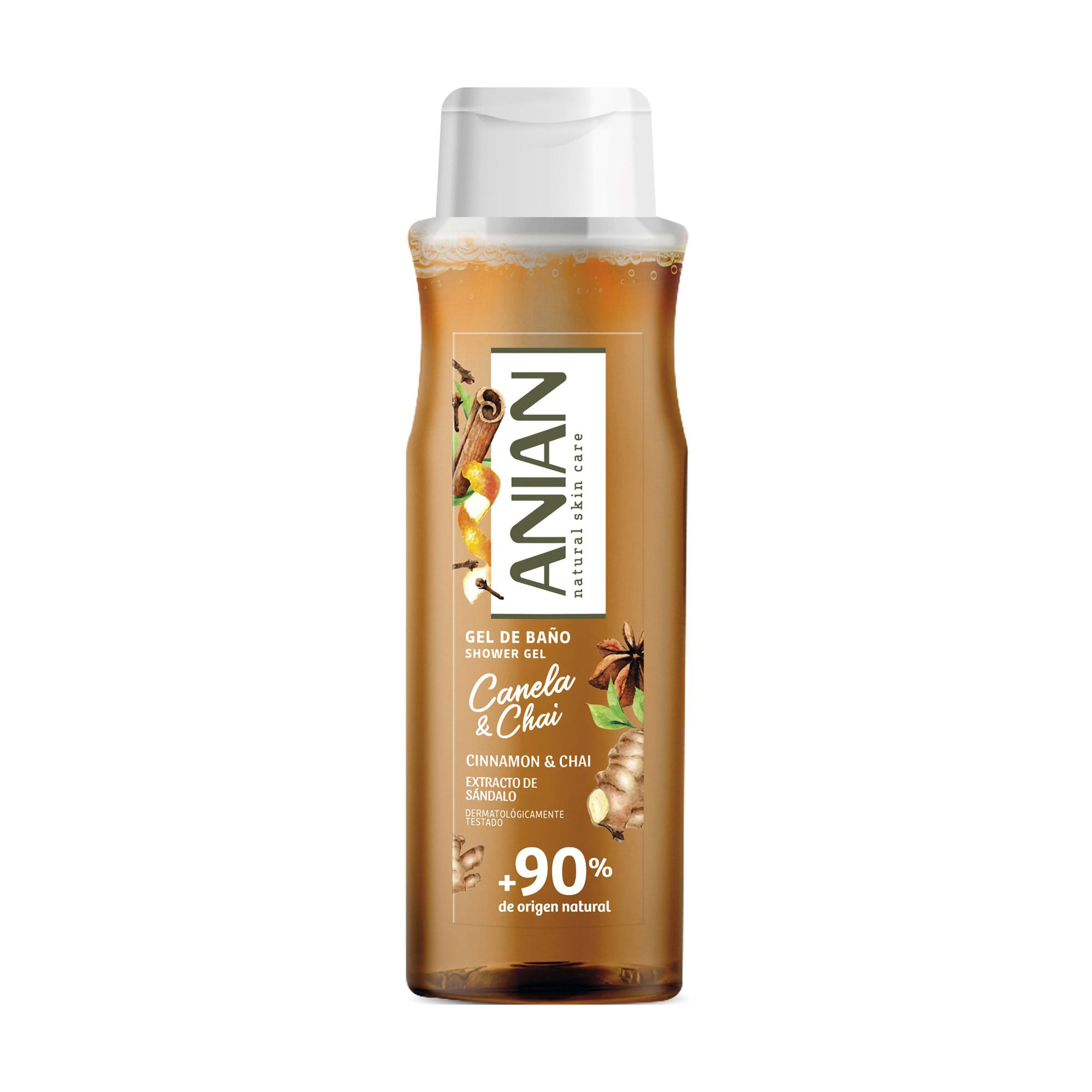 Гель для душу Anian Shower Gel Cinnamon &amp; Chai, 750 мл